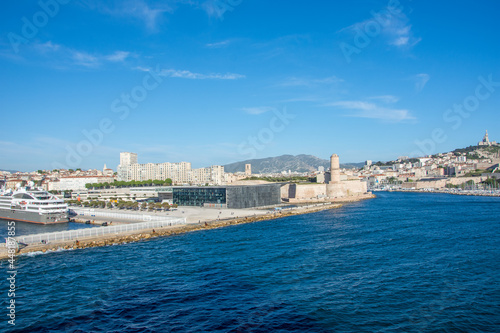 discovery of the harbor of Marseille and the islands of the region, France