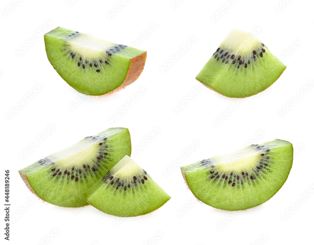Fototapeta premium kiwi fruit isolated on white background