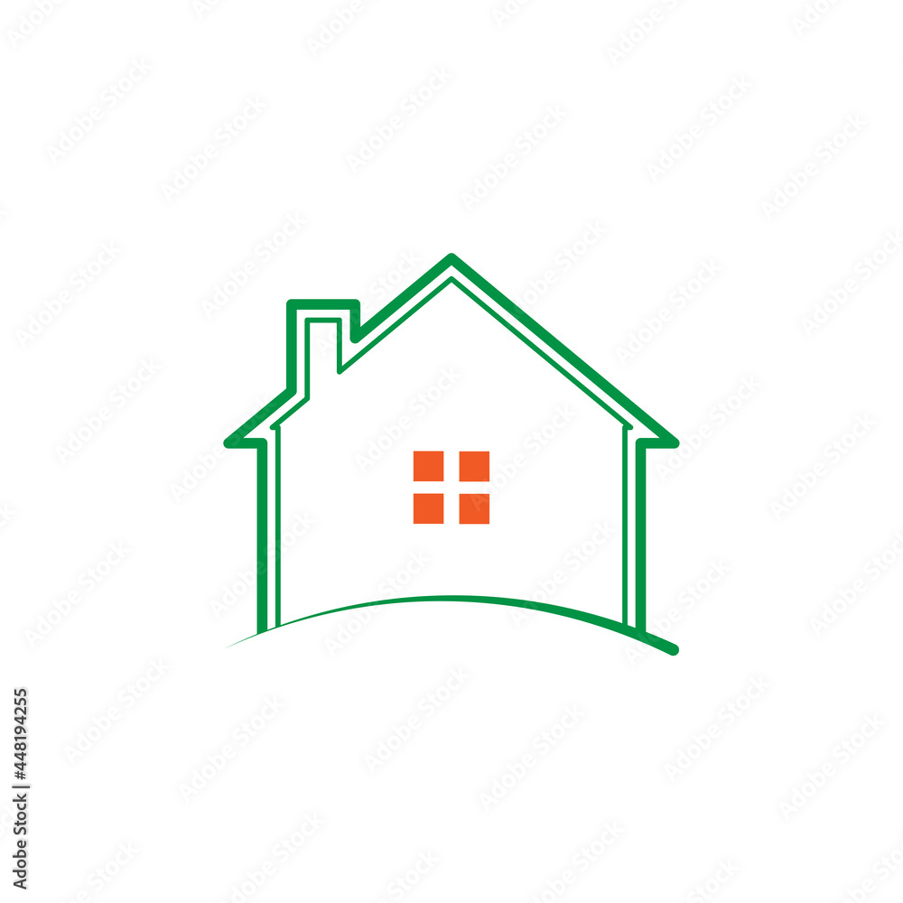 House Real Estate Premium Apartment Buildings Elegant Luxury logo design House Real Estate Premium Apartment Buildings Elegant Luxury logo design