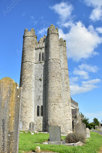 Tower of St. MacCullins in Lusk, Ireland
