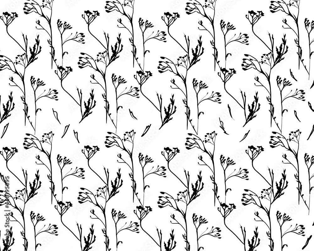 floral pattern with flowers
