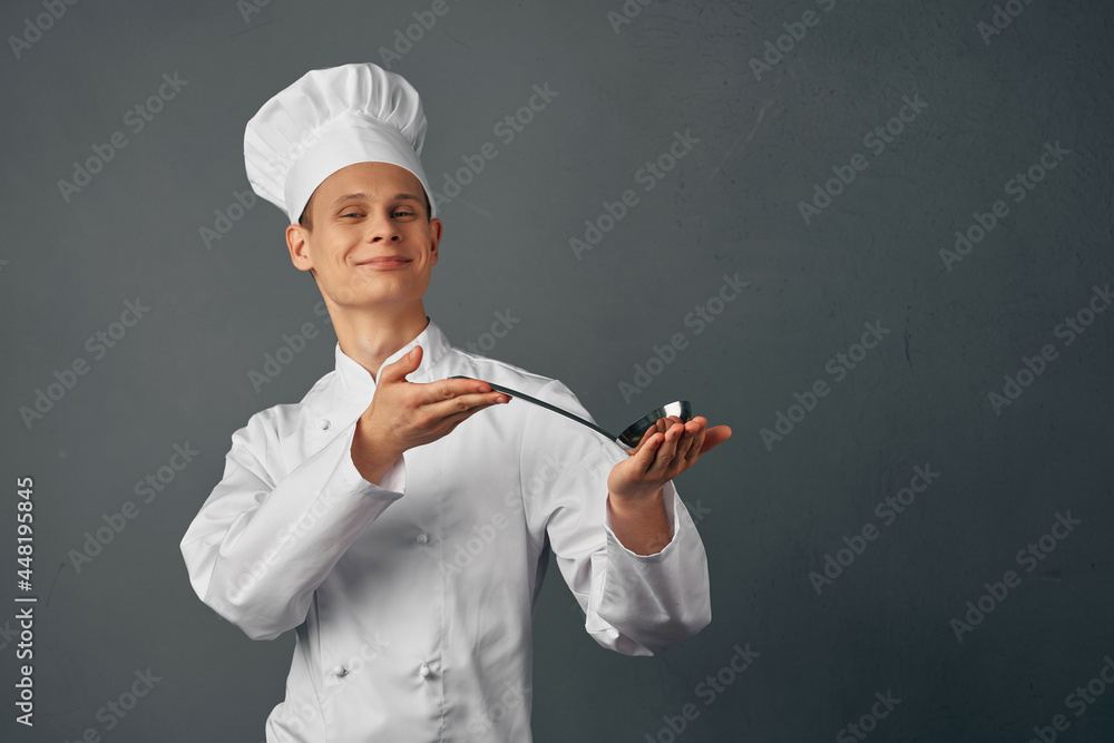 male chef professional cook items restaurant food preparation male chef professional cook items restaurant food preparation