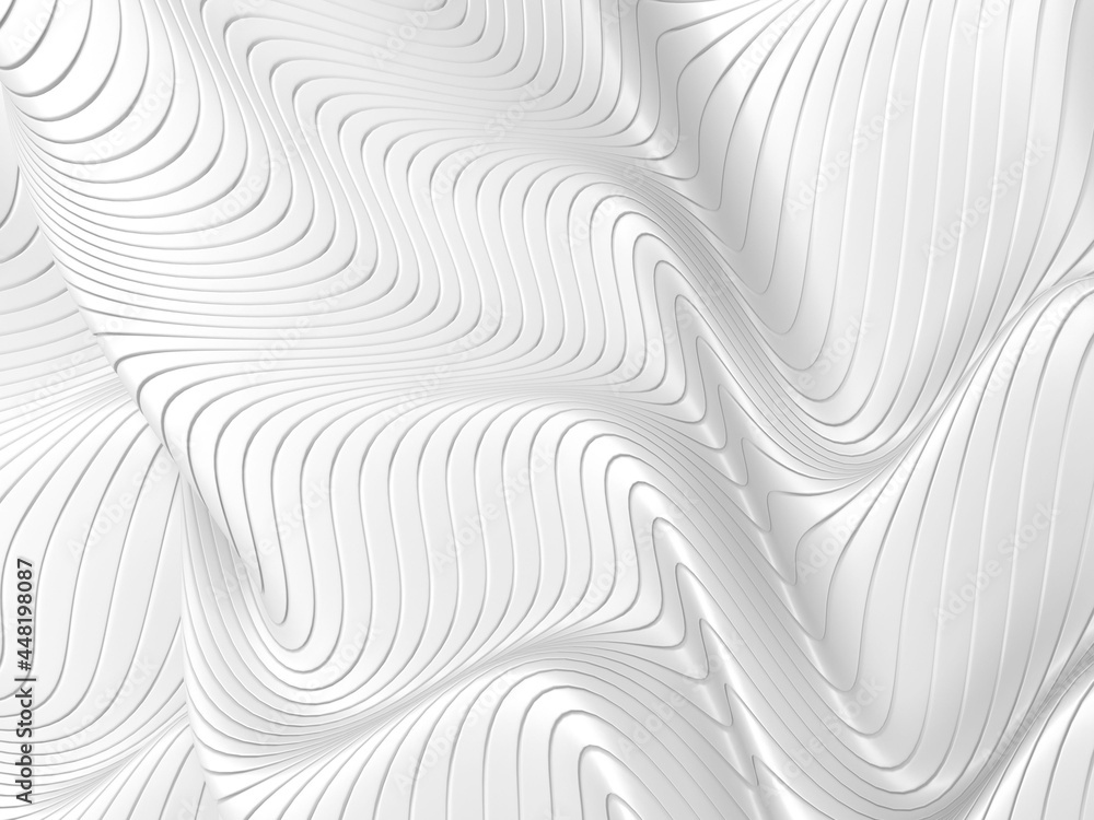 White abstract liquid wavy background White abstract liquid wavy background