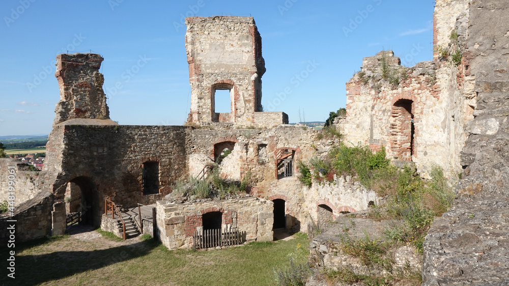 Ruin of boskovice castle in the czech republic 9