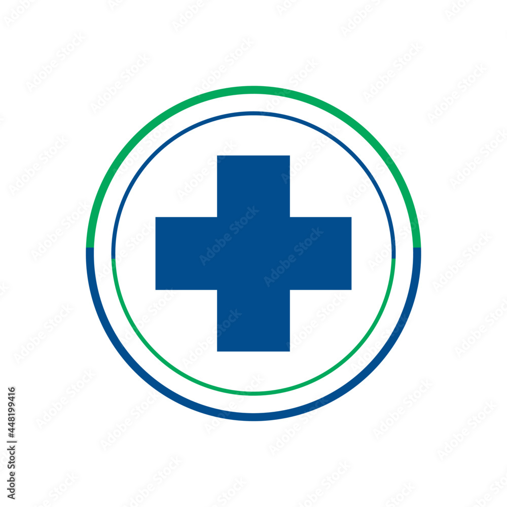 Doctor plus pharmacy medical health care logo and symbols. Doctor plus pharmacy medical health care logo and symbols.
