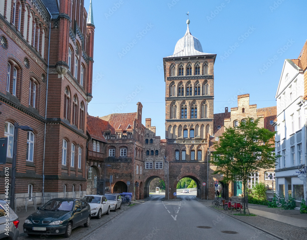 Burgtor in Luebeck