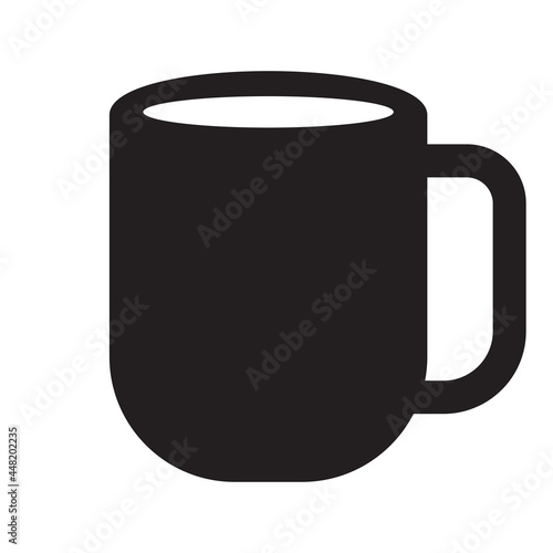 mug icon vector graphic design