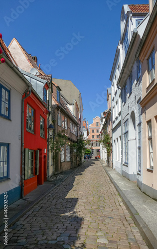 Historic alley in Luebeck