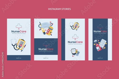 Flat Medical Instagram Stories Template