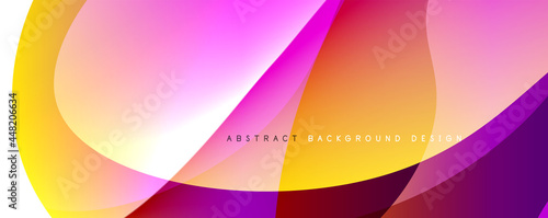 Trendy simple fluid color gradient abstract background with dynamic wave line effect. Vector Illustration For Wallpaper, Banner, Background, Card, Book Illustration, landing page