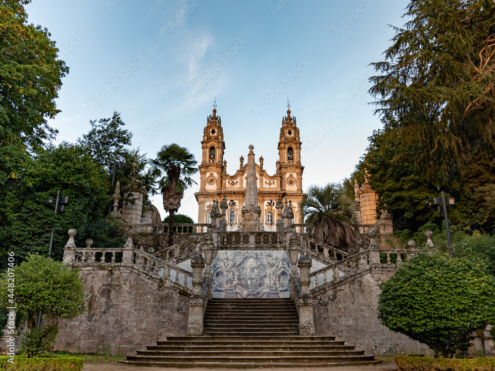 Sanctuary of Nossa Senhora dos Remedios in Portugal
