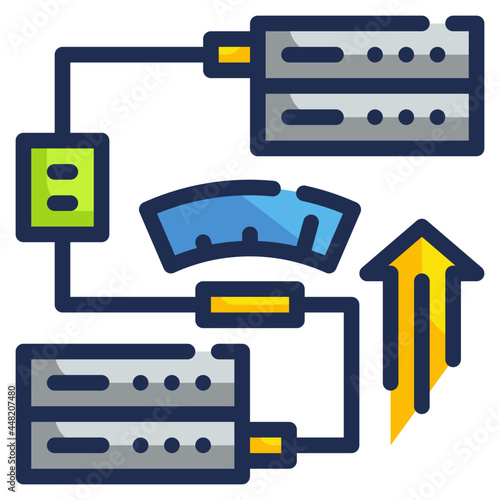 velocity line icon