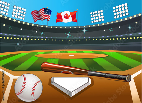 Baseball stadium