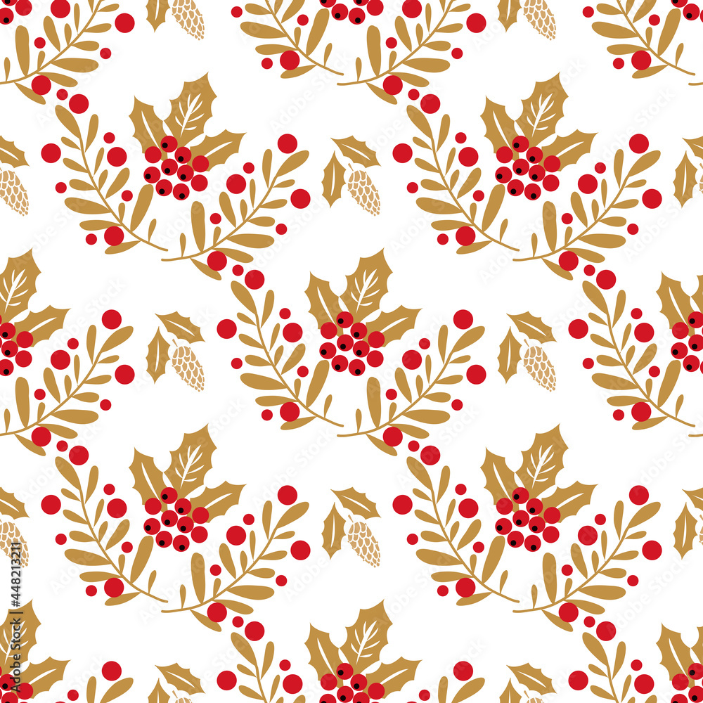 Christmas floral patterns 2 Christmas floral patterns 2