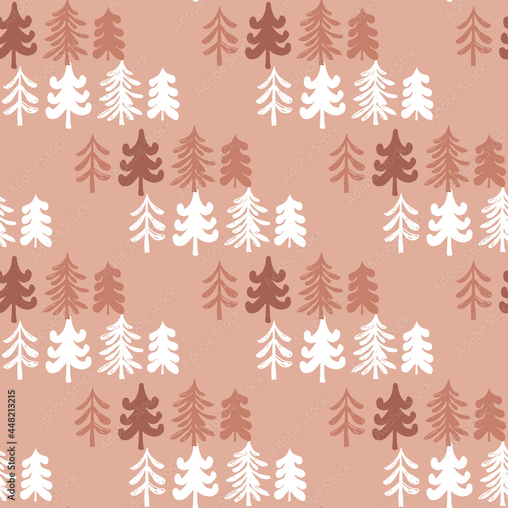 Christmas forestl pattern1 Christmas forestl pattern1