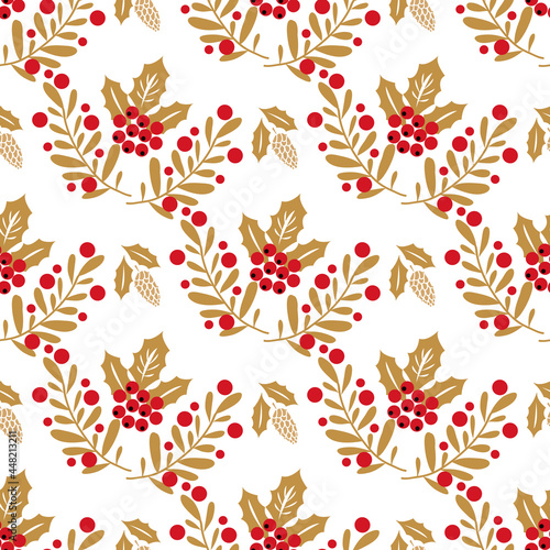 Christmas floral patterns 2
