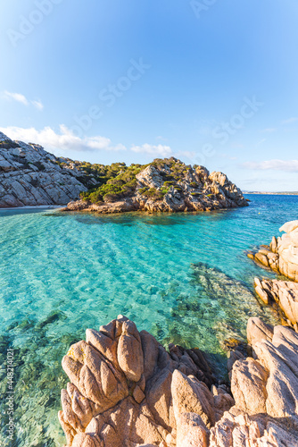 Fototapeta Naklejka Na Ścianę i Meble -  Cala Napoletana, wonderful bay in La Maddalena, Sardinia, Italy