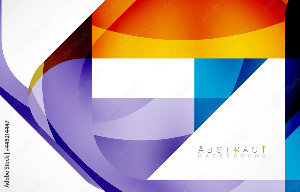 Minimal background. Abstract square shape with round corners created with wavy forms. Vector Illustration For Wallpaper, Banner, Background, Landing Page Minimal background. Abstract square shape with round corners created with wavy forms. Vector Illustration For Wallpaper, Banner, Background, Landing Page