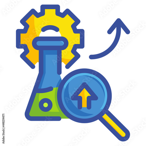 r&d line icon