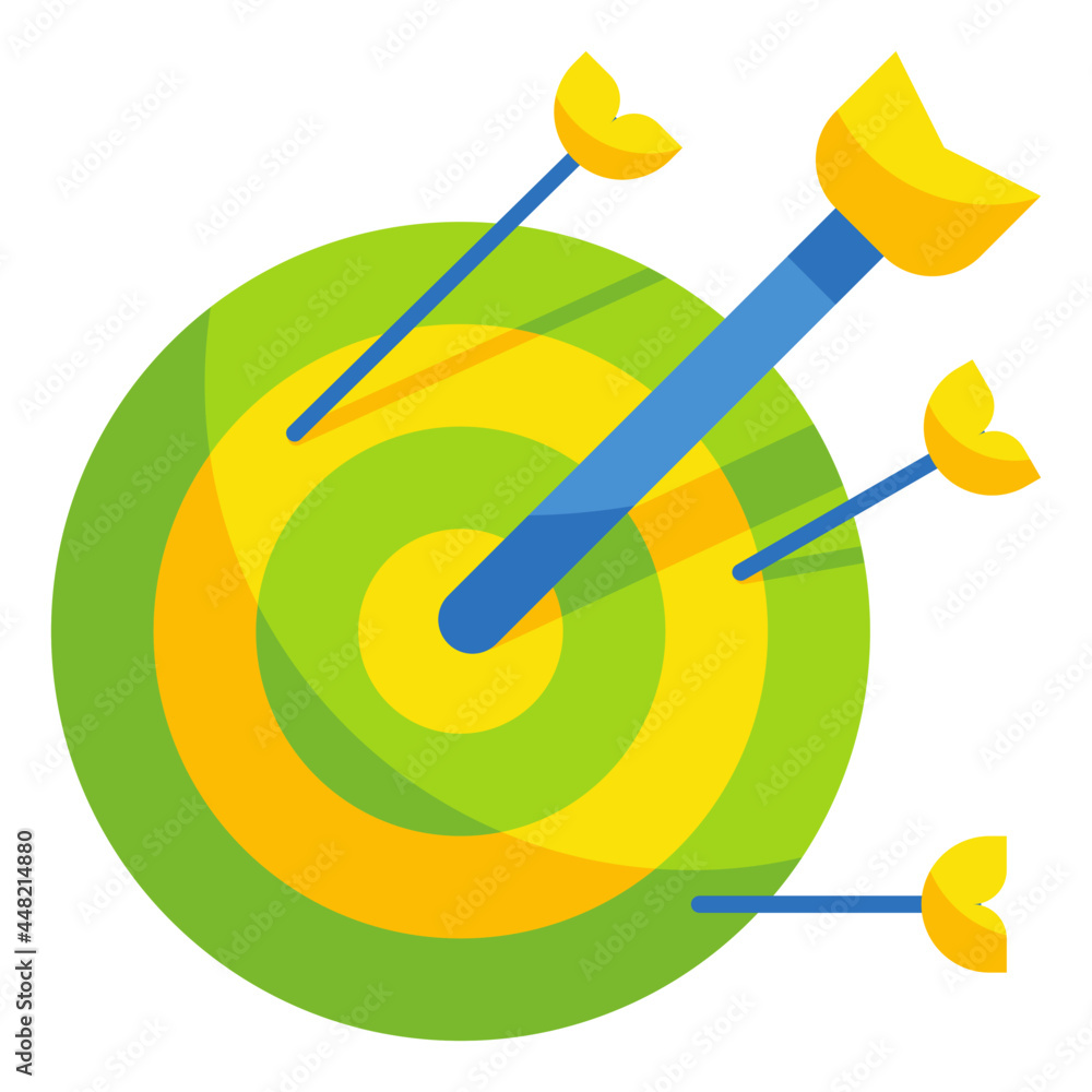 target flat icon target flat icon
