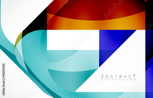 Minimal background. Abstract square shape with round corners created with wavy forms. Vector Illustration For Wallpaper, Banner, Background, Landing Page Free Download Minimal background. Abstract square shape with round corners created with wavy forms. Vector Illustration For Wallpaper, Banner, Background, Landing Page - GFXLoad