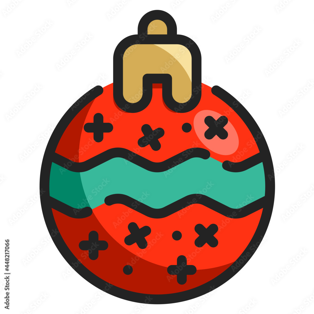 Obraz premium ball line icon