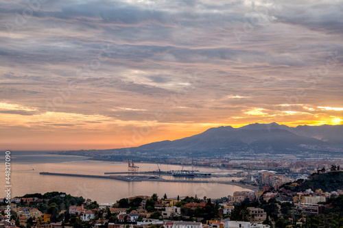 Atardecer en Malaga