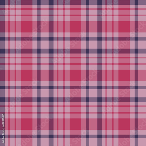 Plaid seamless pattern. Vector background of textile ornament. F