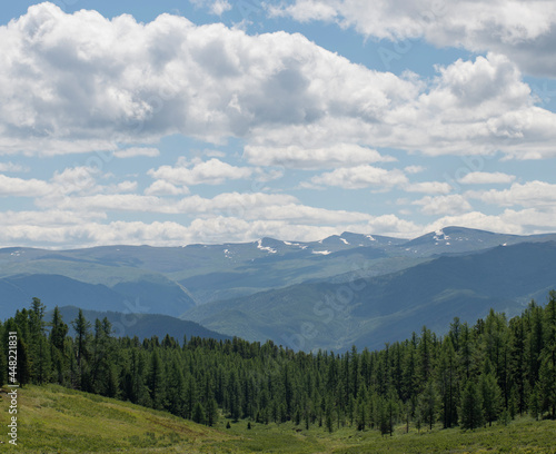 landscape with clouds