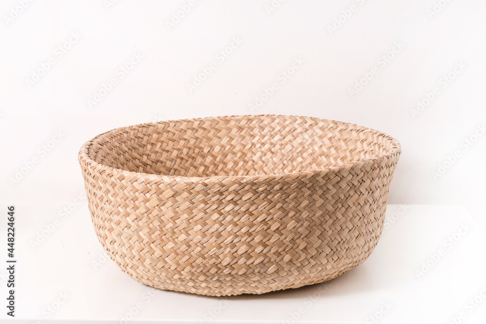 wicker basket isolated on white wicker basket isolated on white