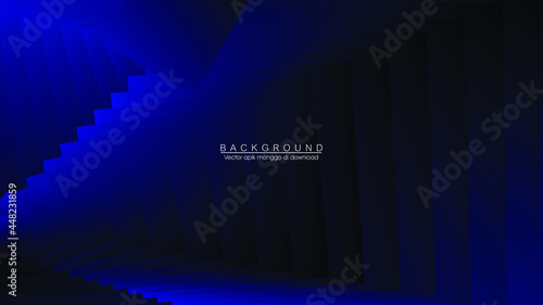 Abstract blue background in premium concept. Template design for covers, business presentations, web banners and packaging. Vector illustration for business, company, institution