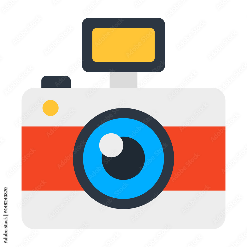 A unique design icon of photographic equipment A unique design icon of photographic equipment