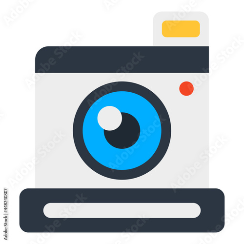 Internet live camera, icon of webcam
