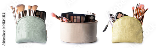 Set of cosmetic bags with m...