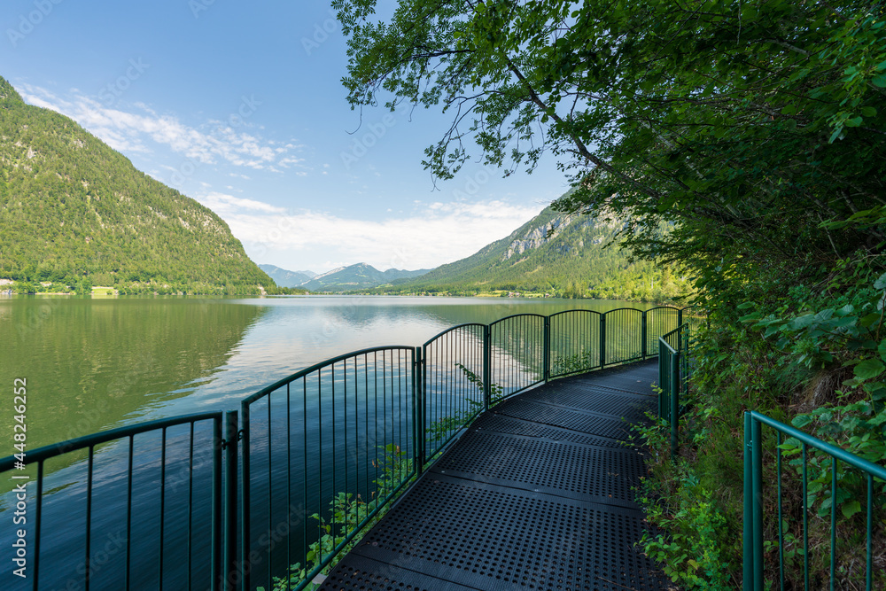 Rad Wanderweg am Hallstätter See