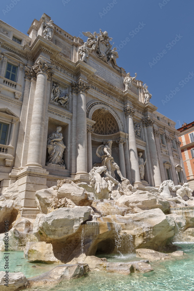 Trevi Fountain In Rome