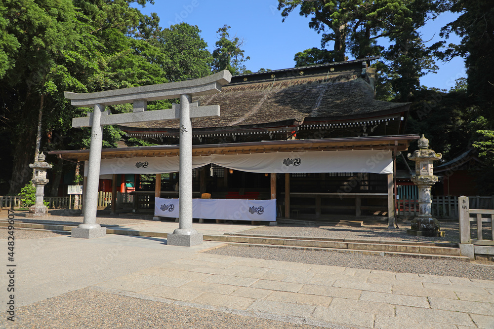 鹿島神宮の拝殿