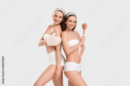 Beautiful young women with ...