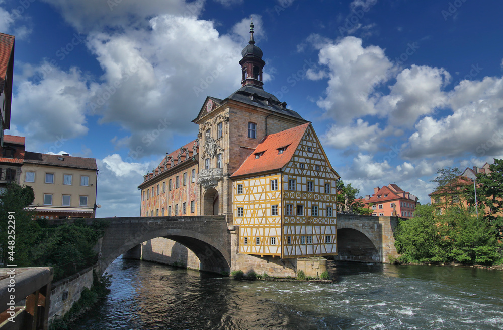 Fototapeta premium City hall of Bamberg, Germany