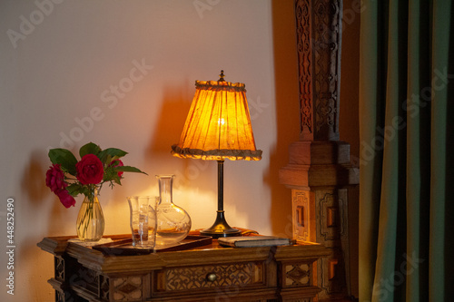 lamp in the bedroom
