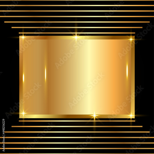 golden artistic grunge background, editable eps 10