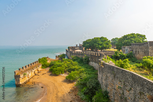 Fortification of  Diu Fort in Diu, India © s4sanchita