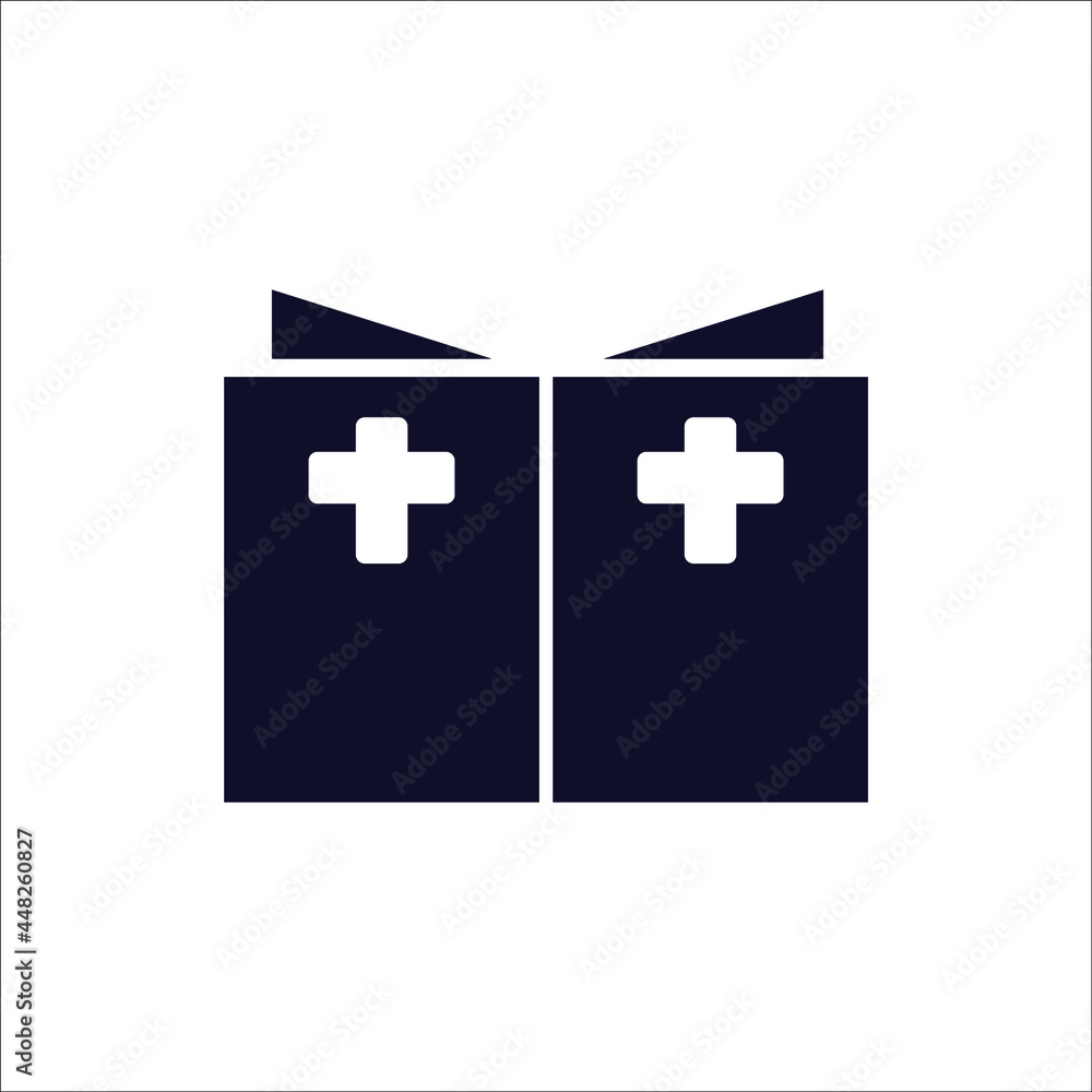 Bible Church with Religion Cross icons symbol vector elements for infographic web Bible Church with Religion Cross icons symbol vector elements for infographic web