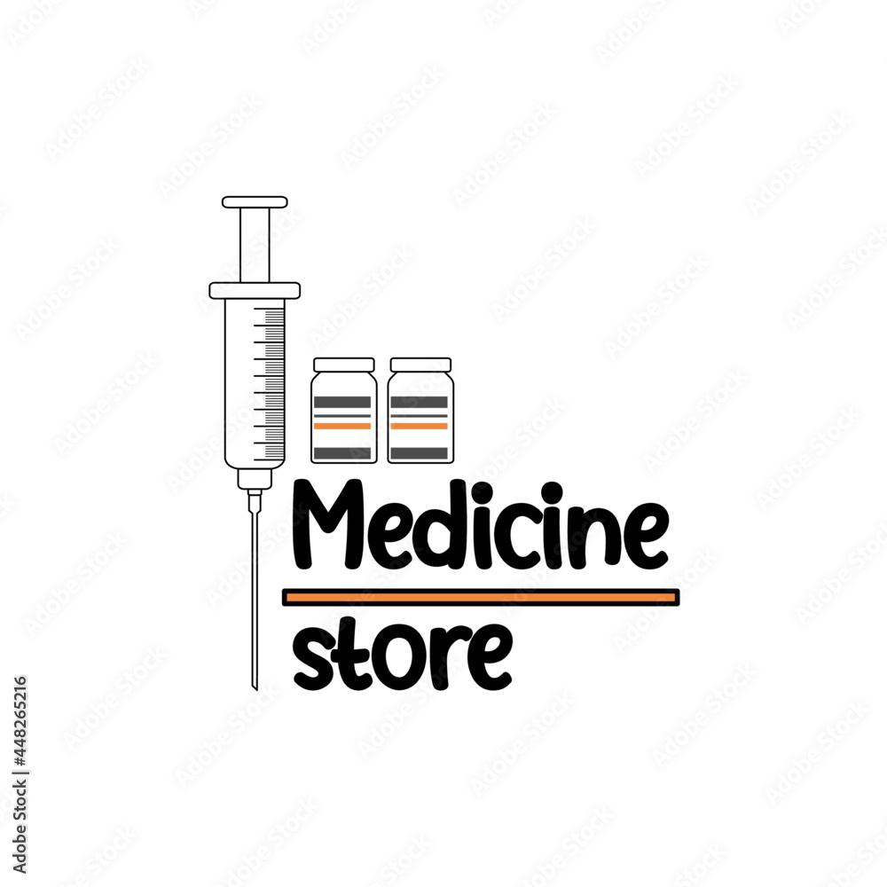 medical-syringe-with-needle-and-vial-in-flat-style-concept-of