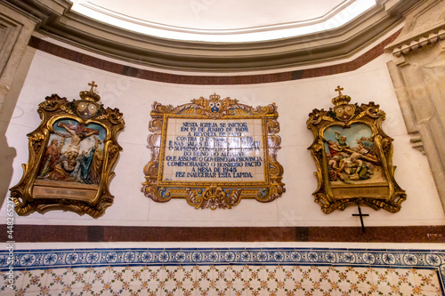 Interior of Church of Carmo