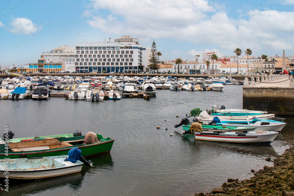 Marina of Faro city