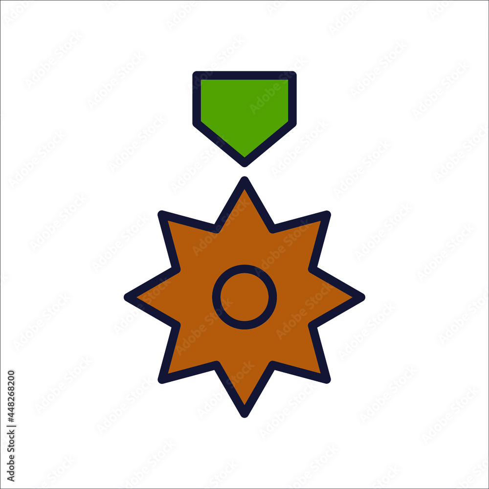 medal icons symbol vector elements for infographic web medal icons symbol vector elements for infographic web