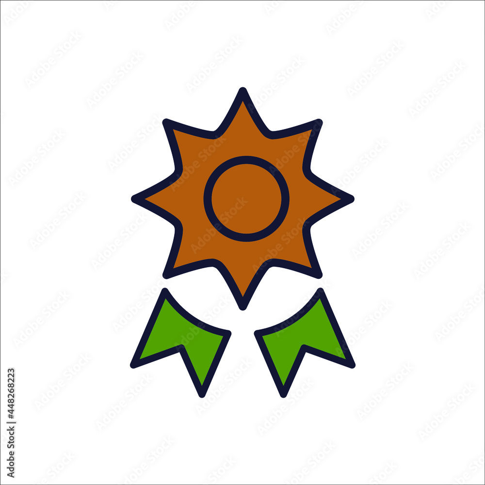 medal icons symbol vector elements for infographic web medal icons symbol vector elements for infographic web