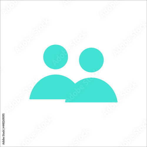 people icons symbol vector elements for infographic web