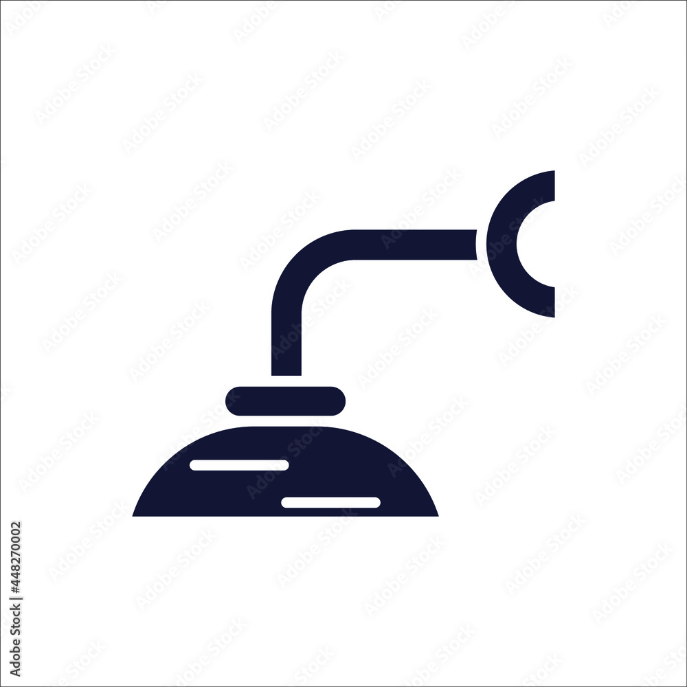 Shower icons symbol vector elements for infographic web Shower icons symbol vector elements for infographic web